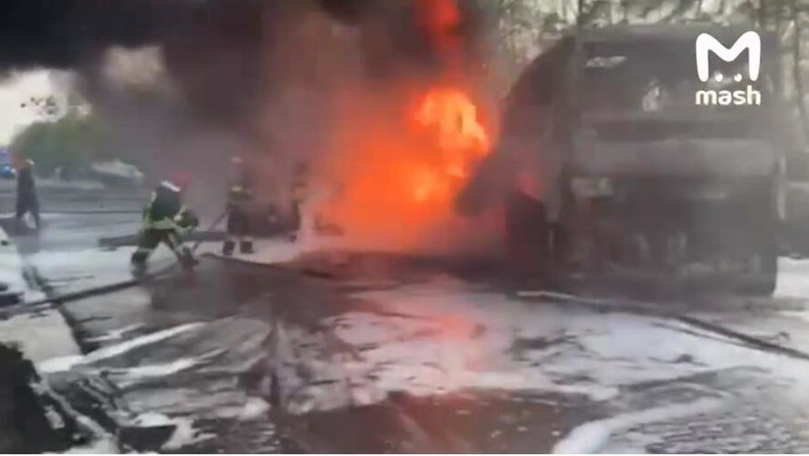 Столкнулись микроавтобус