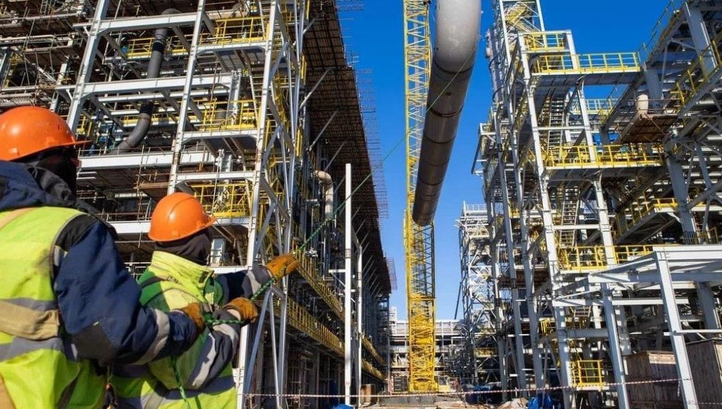 Работы поделены на функциональные зоны