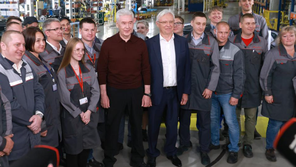 Сергей Собянин выразил признательность КАМАЗу за поддержку проекта.