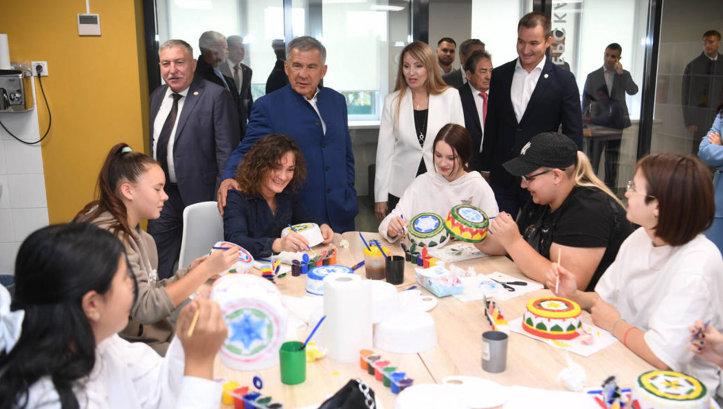 В здании центра проведены внутренние отделочные работы