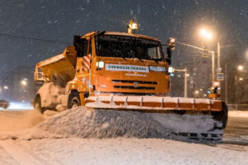 Всего из города вывезено 188 тысяч тонн снега.