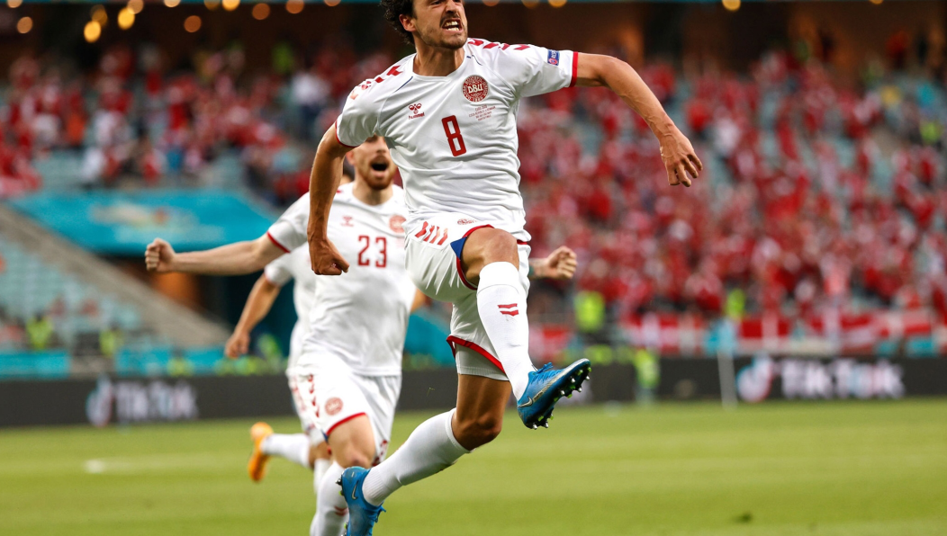 Датчане выбили сборную Чехии в 1/4 финала.