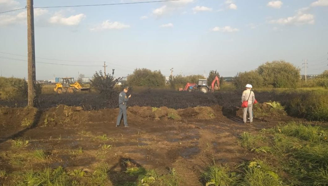 Ближайший к месту ЧП жилой дом находится в 250 метрах.