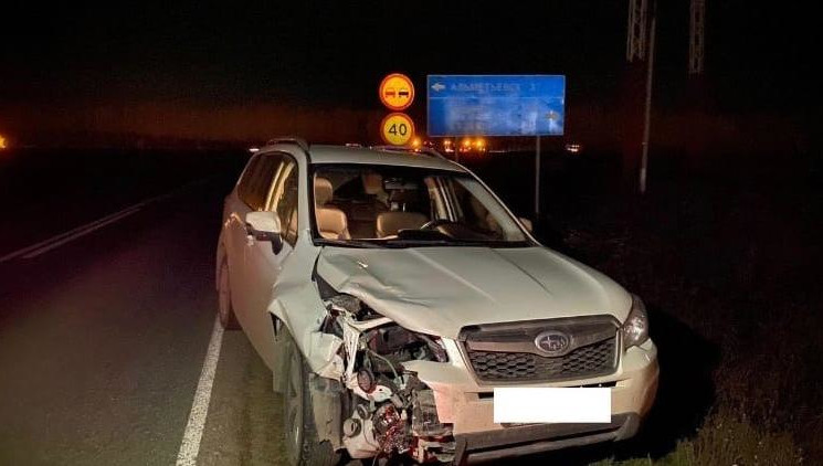 Нарушителя задержали сотрудники ГИБДД.