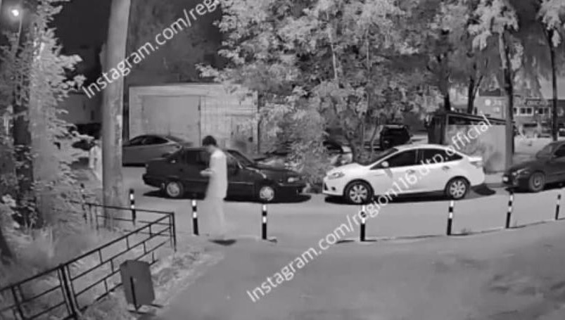 Инцидент попал на видео.