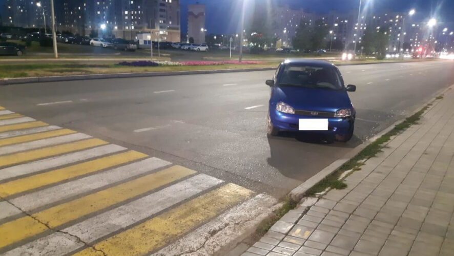 Пешехода на &laquo;зебре&raquo; не пропустил водитель на &laquo;Калине&raquo;.