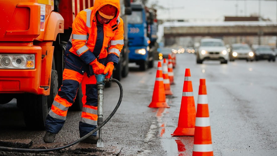 Дорожники не испытывают проблем с материальными ресурсами