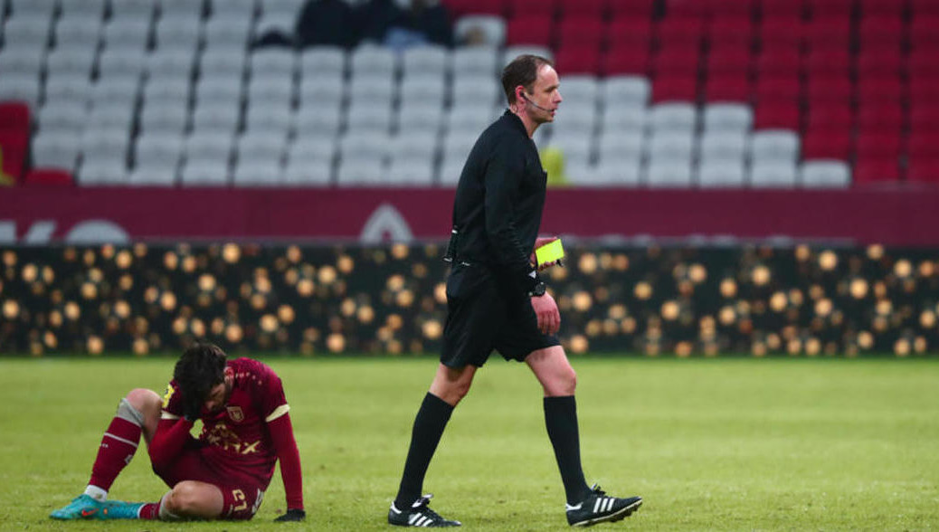 В клубе недовольны судейством.