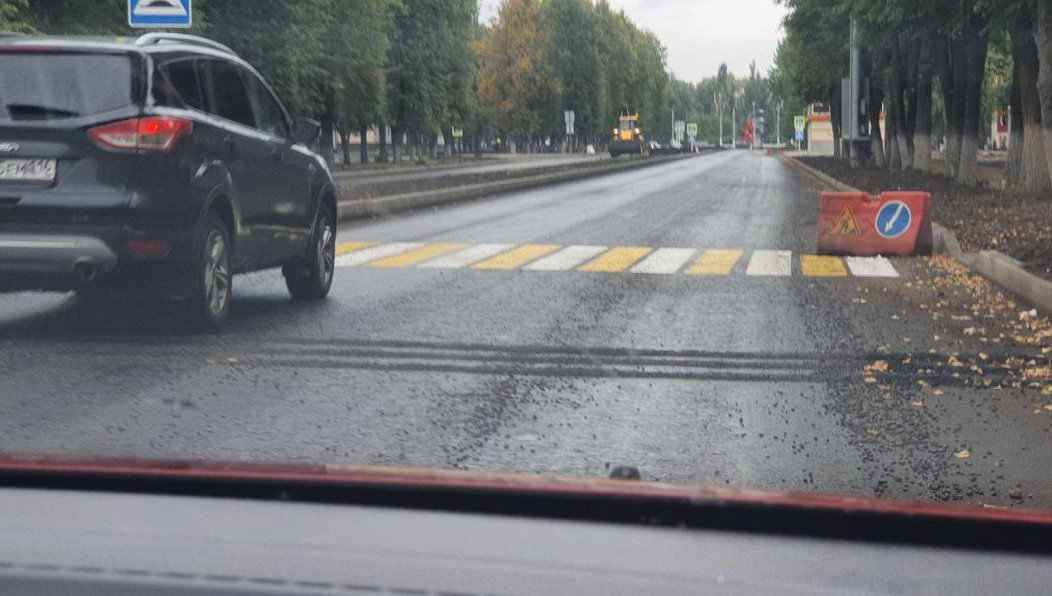 На участке идет капитальный ремонт.