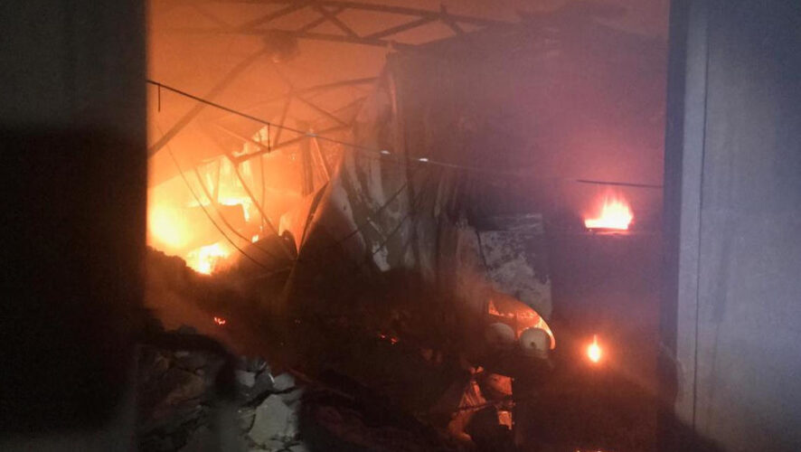 Пожар произошел в селе Смыловка после полуночи 28 января.