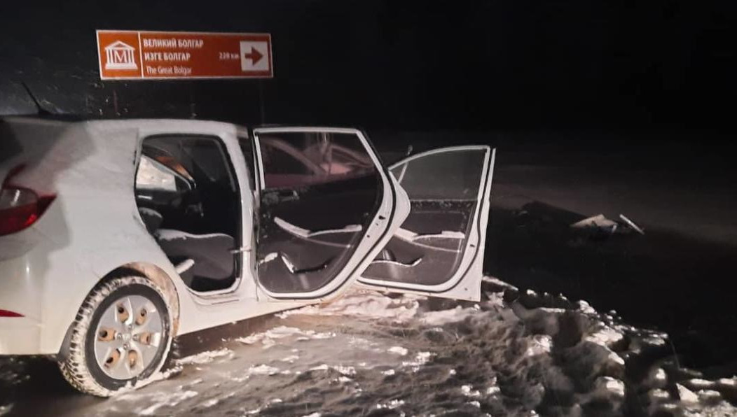 Водитель «Шкоды» не справился с управлением и врезался в «Солярис».