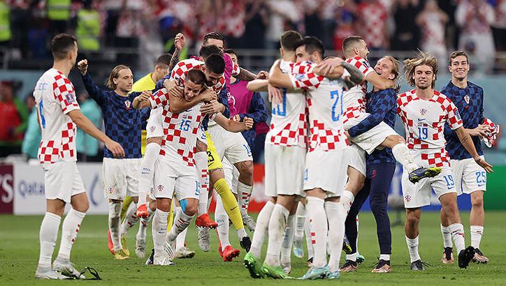 В матче за третье место Модрич и компания обыграли Марокко (2:1).