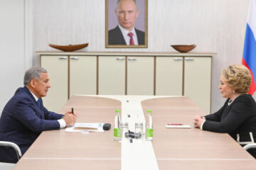 Президент республики поблагодарил Совет Федерации за поддержку татарстанских инициатив.