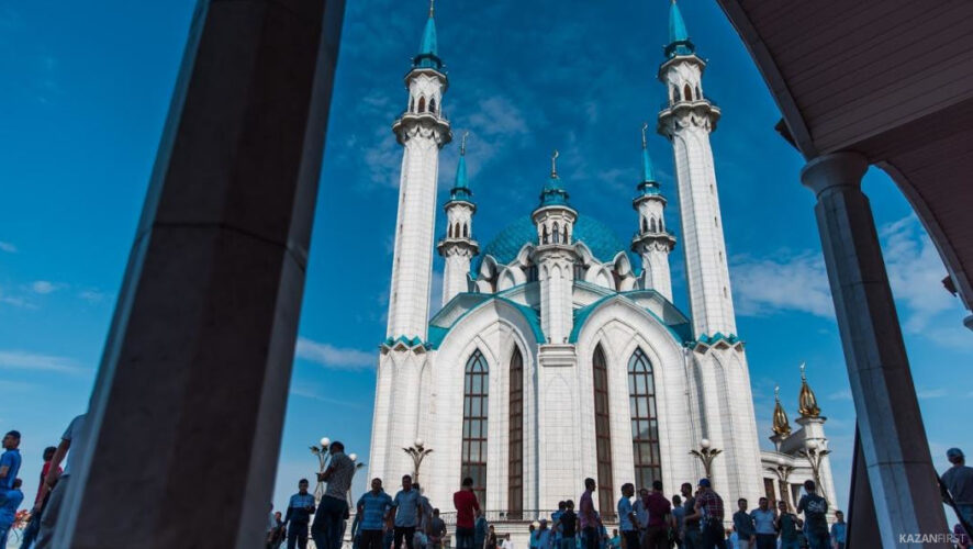 Чаще всего в столице Татарстана снимают мечеть «Кул-Шариф»