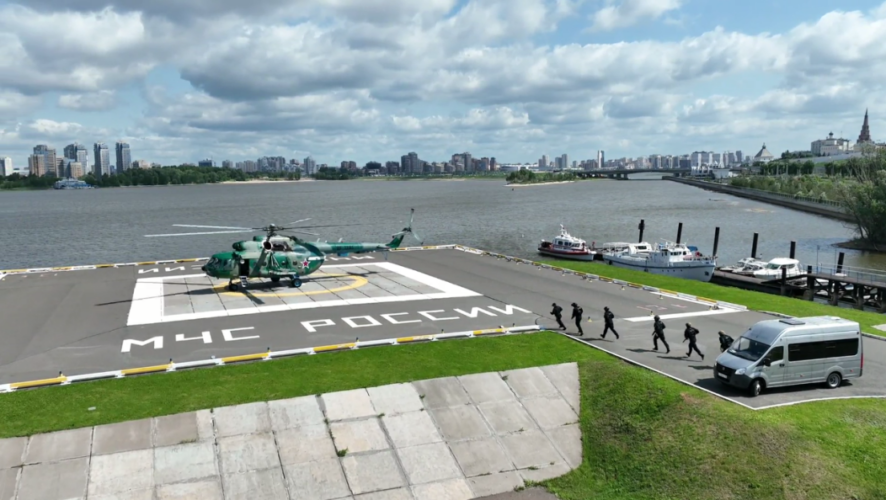 Основной целью учений стало совершенствование взаимодействия оперативного штаба Татарстана с федеральными структурами исполнительной власти и другими ведомствами.