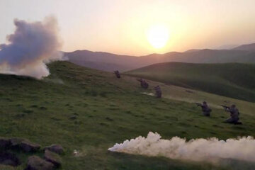 Вооружённые силы Азербайджана нанесли артиллерийские удары по направлению армянских приграничных городов Горис