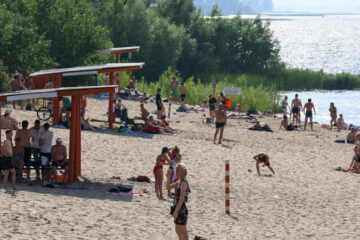 В Казани пляжи «Нижнее Заречье»