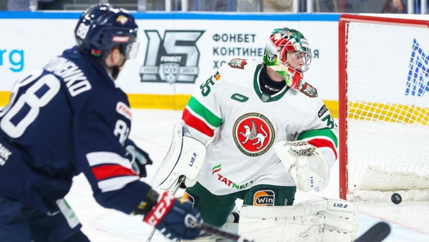 Казанцы впервые в&nbsp;этом сезоне не&nbsp;смогли забросить ни&nbsp;одной шайбы в&nbsp;ворота соперника.