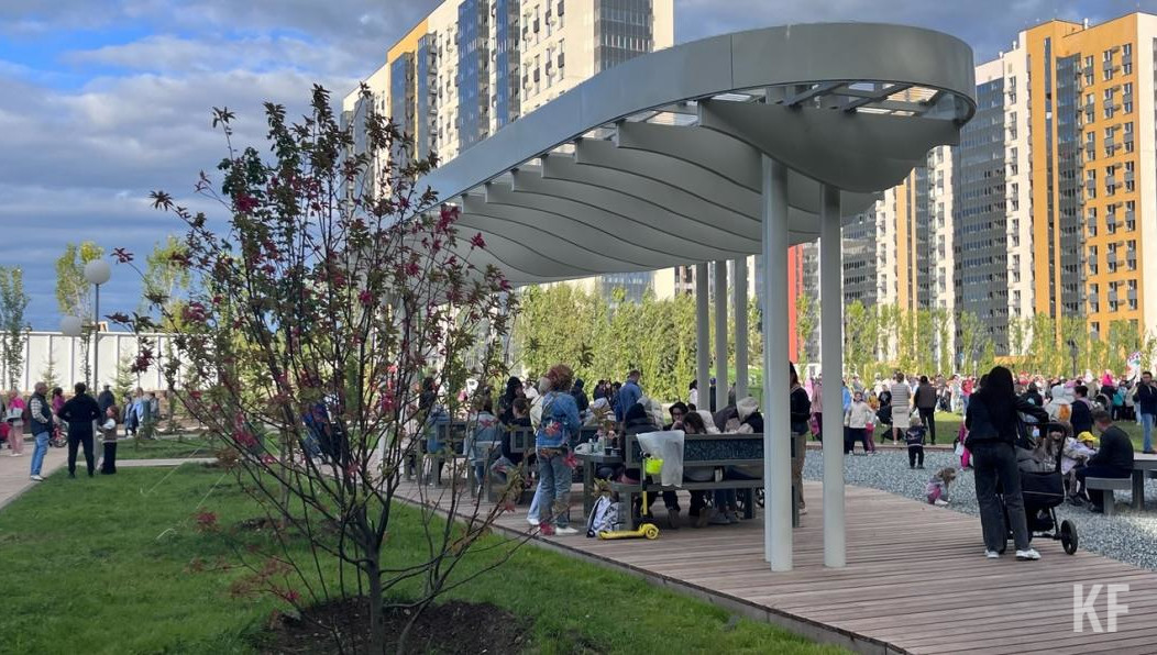 Новое общественное пространство включило в себя детскую экоплощадку