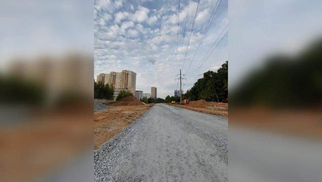 Протяженность дороги составит 560 метров