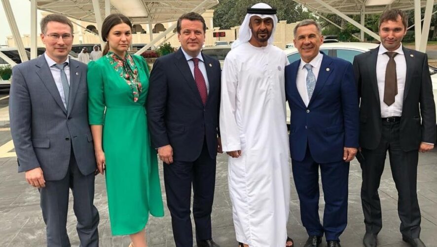 Президент Татарстана Рустам Минниханов в Абу-Даби встретился с наследным принцем эмирата шейхом Мухаммедом бен Заедом Аль Нахайяном