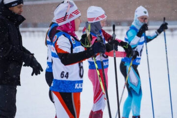 Соревнования состоялись в поселке Мирный на трассе лыжно-биатлонного комплекса.