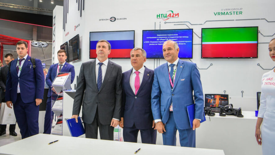 Татарстан на мероприятии продемонстрировал технологии предприятий «Эйдос Роботикс»