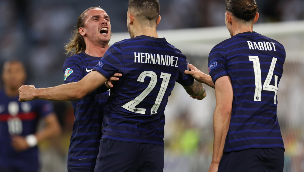 Французы обыграли сборную Германии 1:0.