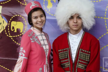 Тюркские народы устроили для казанцев весенний Новый год.