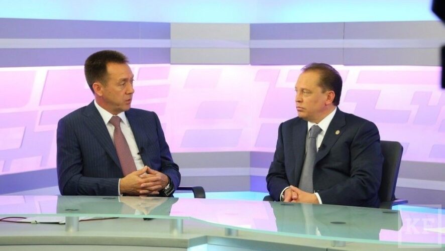 Глава «Нижнекамскнефтехима» и мэр Нижнекамска Айдар Метшин дали интервью Нижнекамской телерадиокомпании