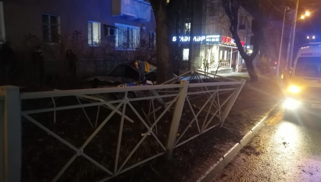 Смертельное ДТП произошло сегодня вечером на улице Мира.