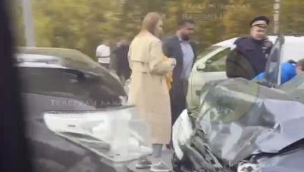 Движение на участке в сторону города затруднено.