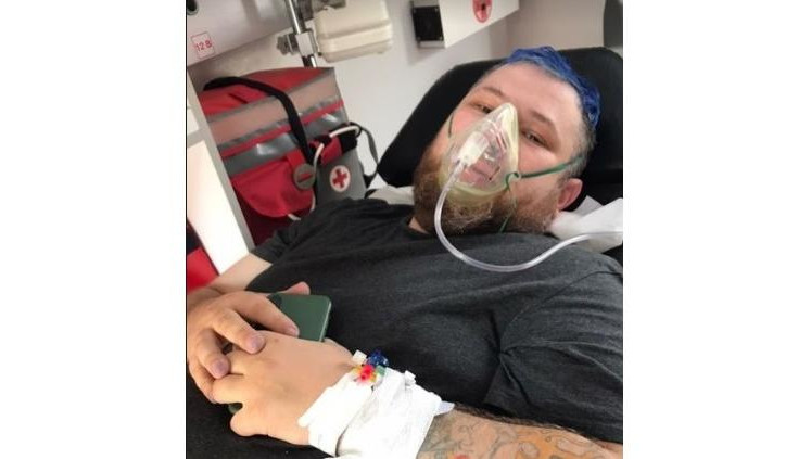 Легкие фотографа были поражены на 75 процентов