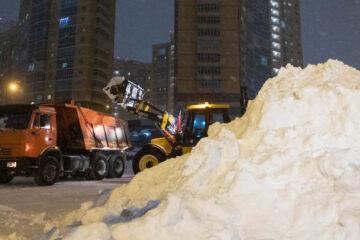 Большую часть снега нужно будет собрать в Вахитовском и Приволжском районах.