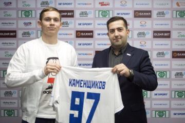 Дмитрий Каменщиков ранее играл в нижнекамском «Нефтехимике».