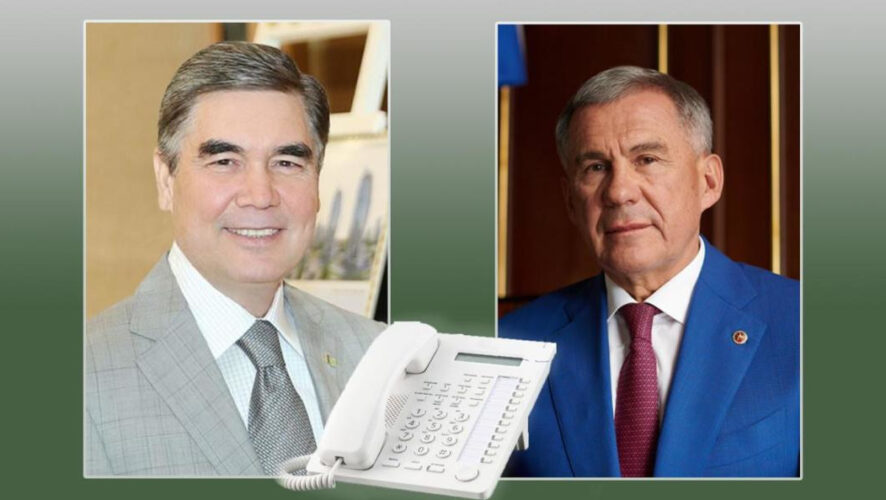 Минниханов и Бердымухамедов созвонились по телефону