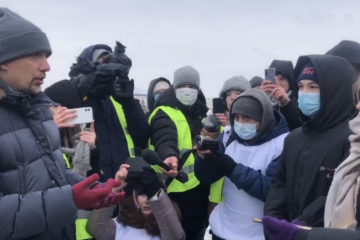 Министр по делам молодежи Татарстана вышел к участникам протеста