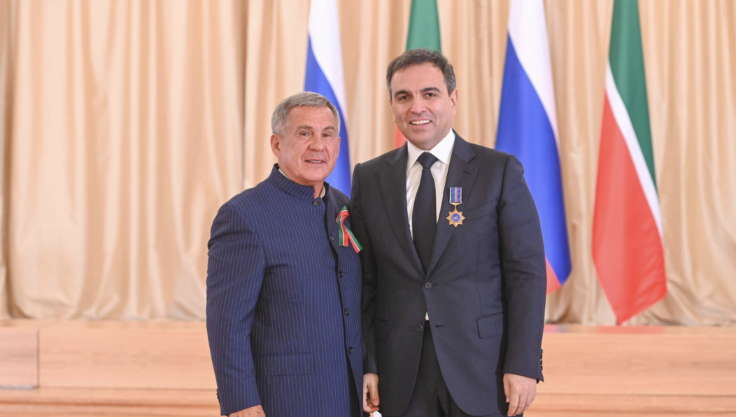 Церемония прошла в Казанском Кремле.