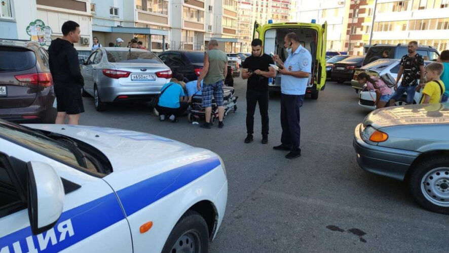 У ребенка - открытый перелом.