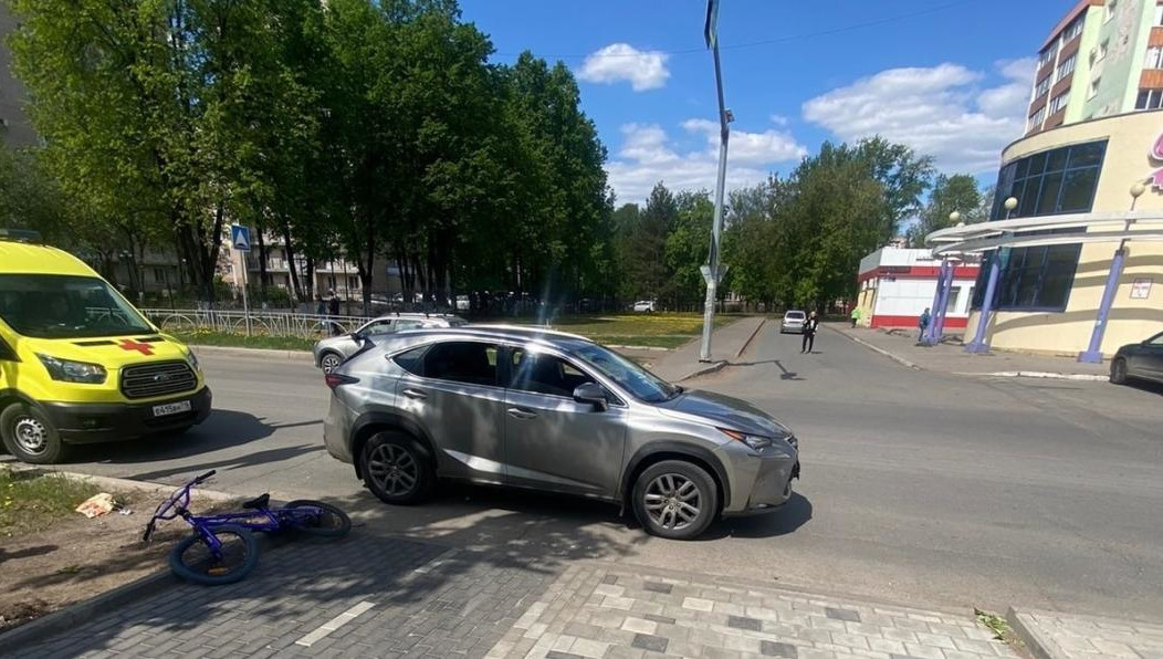 Мальчик отделался испугом.