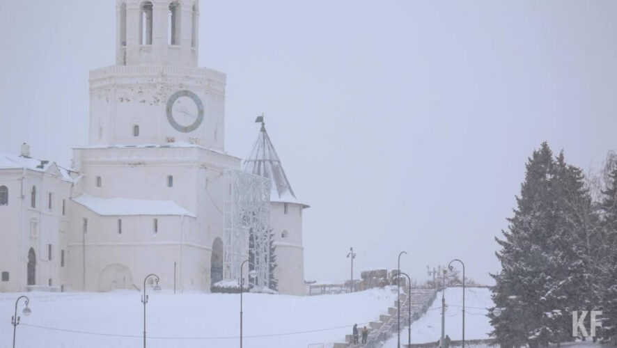 В среднем на последний месяц зимы в столице Татарстана бывает два-три солнечных дня.