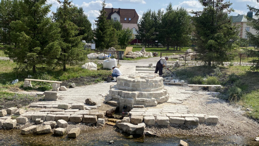 Работы планируют закончить к концу июня.