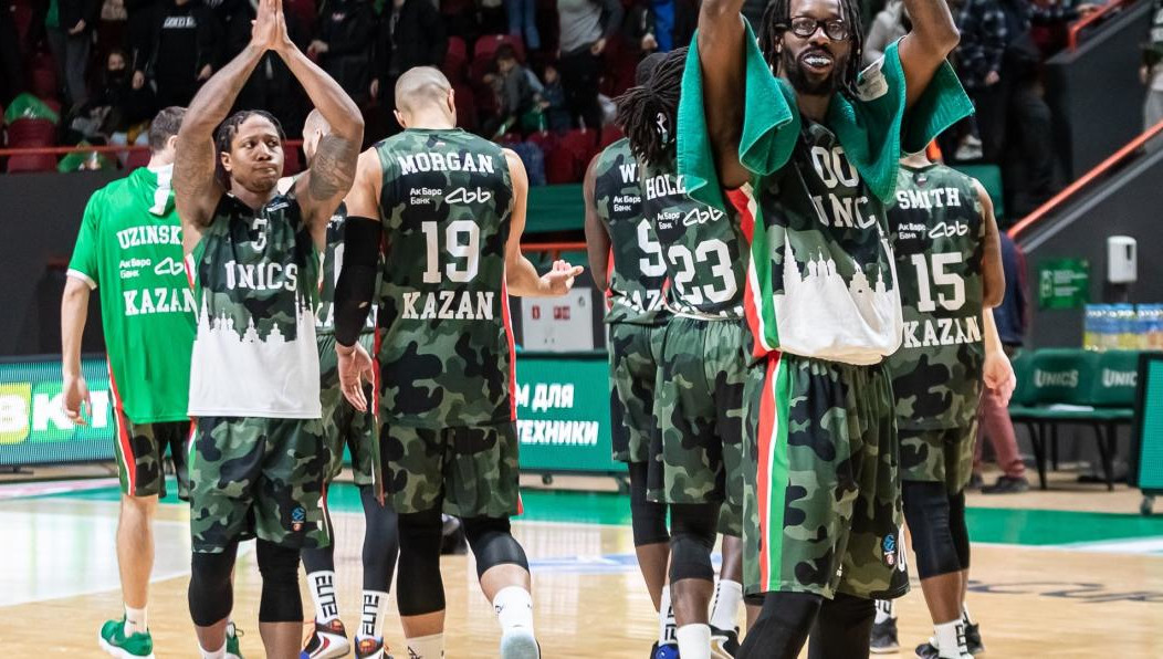 Казанцы обыграли эстонскую команду 49:76.