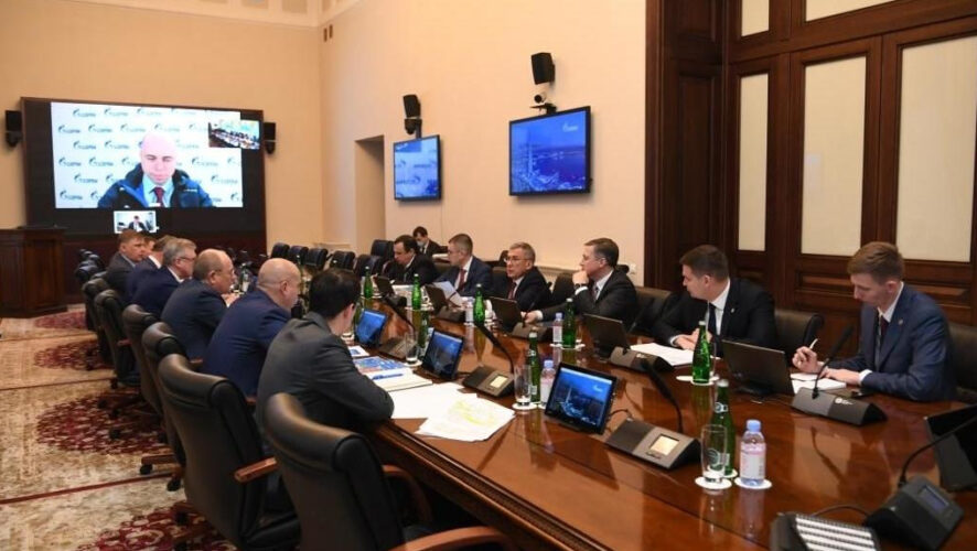 На встрече обсуждались развитие&nbsp;газомоторного топлива и газификация в Татарстане.