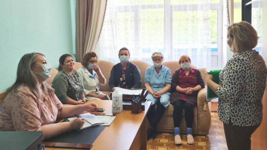 Обучение прошли пять сотрудников учреждения.