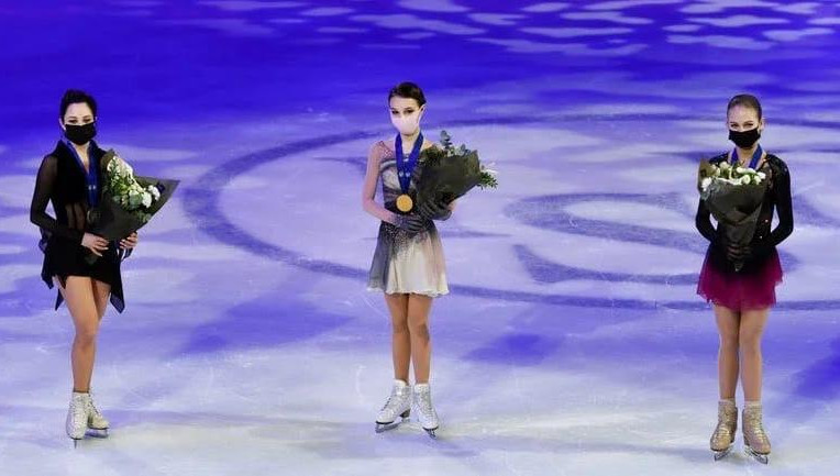 Все три медали на чемпионате Мира по фигурному катанию ушли российским спортсменкам.