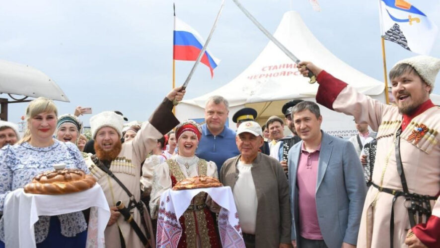 В этом году татарский народный праздник проходит в Астраханской области.