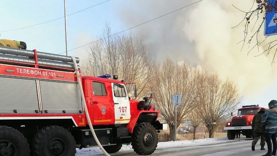 Причина возгорания пока неизвестна.