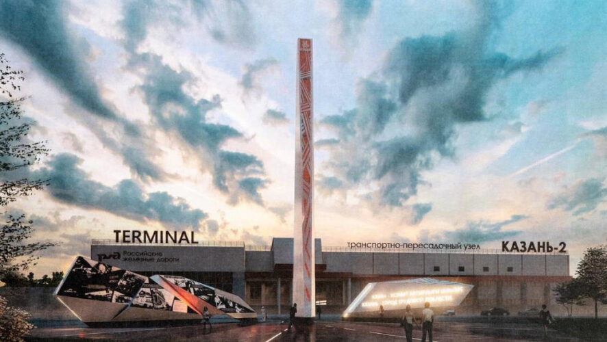 Каркас конструкции готов на 80 процентов.