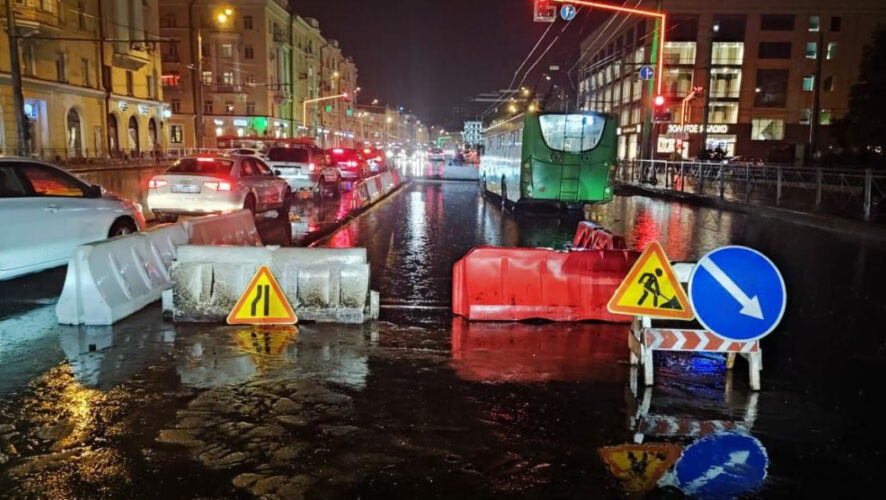 Водителей попросили быть осторожными на участках